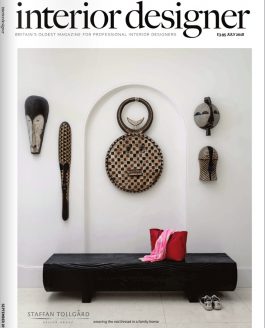 Front Cover Photography. Interior Designer Magazine