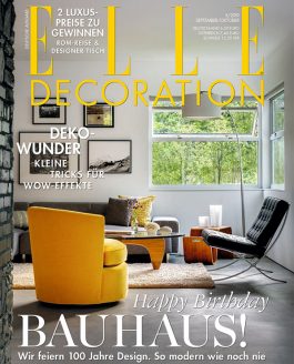 Fanø summer house featured in Elle Decoration Germany