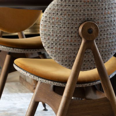 Detail. Circle Chair. Overgaard and Dyrman. Courtesy Tollgard Studio